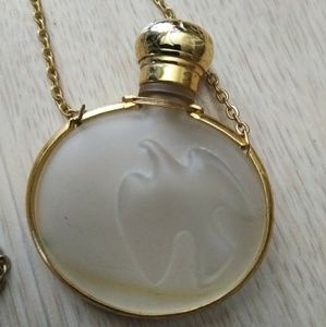 Nina Ricci Lalique perfume bottle pendant